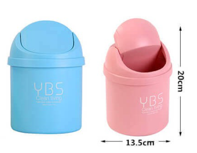 [2024] Top 10 Thùng Rác Mini Để Bàn Cute nhất hiện nay (Nắp Lật, Nắp Bật Lò Xo) 2
