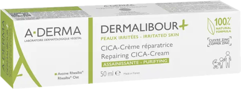 Kem Bôi Viêm Da A-Derma Dermalibour Repairing CICA-Cream 1
