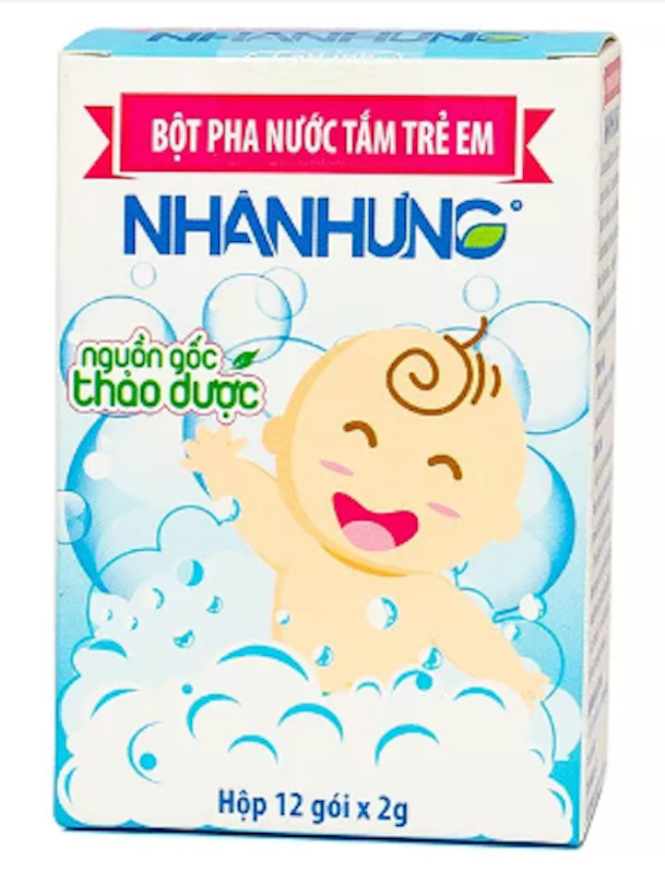 Bột Tắm Cho Trẻ Sơ Sinh Nhân Hưng 1