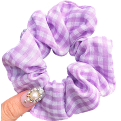 Scrunchies Caro Gingham