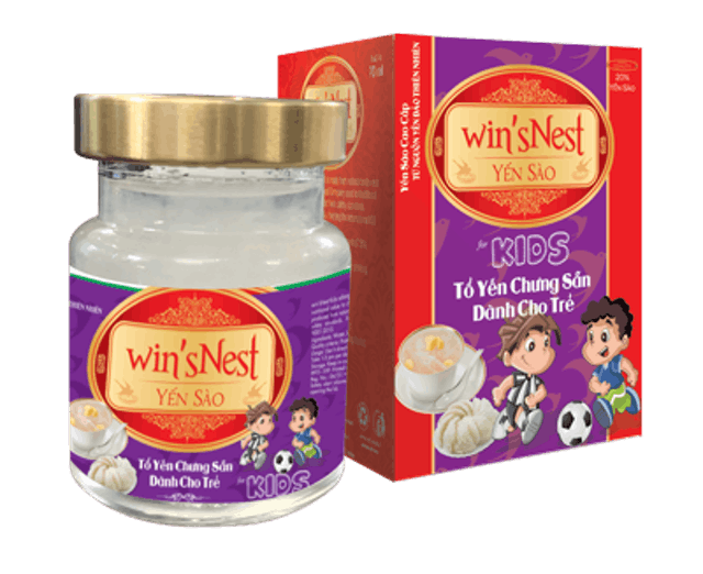 Yến Sào Win'snest Kids Tổ Yến Chưng Sẵn Dành Cho Trẻ 1