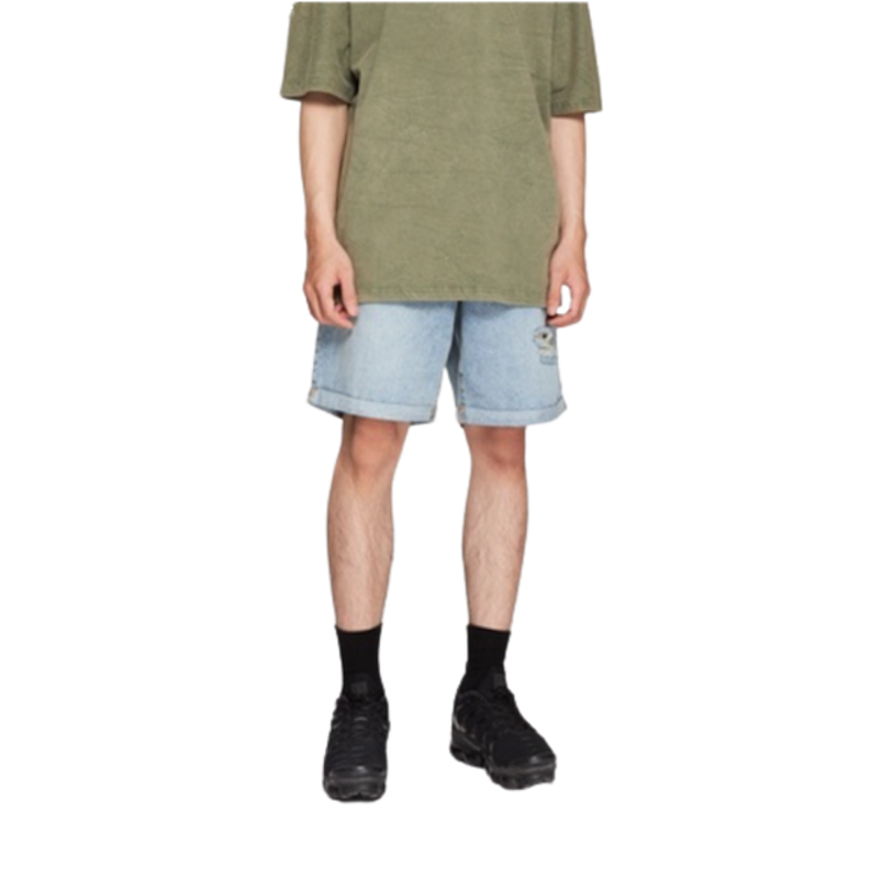 Quần Short Jeans Nam BOO Dáng Cơ Bản 1