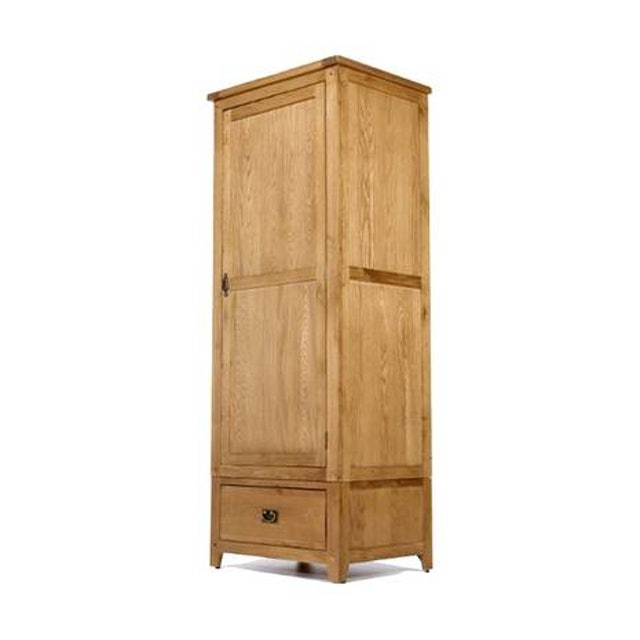 Tủ Quần Áo Rustic 1 Cánh Gỗ Sồi 2
