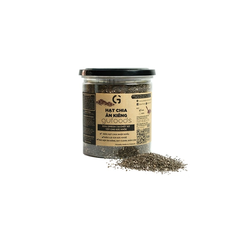 Hạt Chia Đen GUfoods 1
