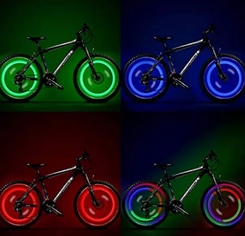 Đèn Led Gắn Bánh Xe Hình Cánh Quạt 2