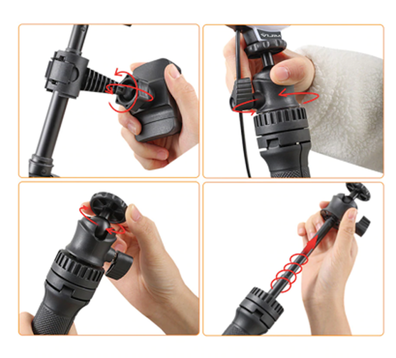 Đèn Led Ring Light VIJIM K9 RGB + Tripod Stand 3