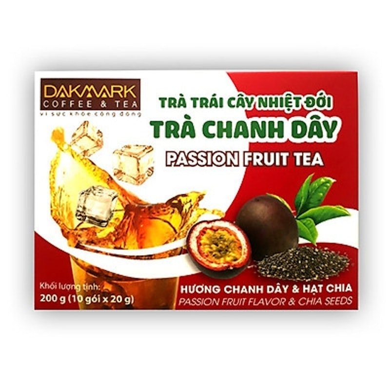 Trà Trái Cây Nhiệt Đới - Trà Chanh Dây 1