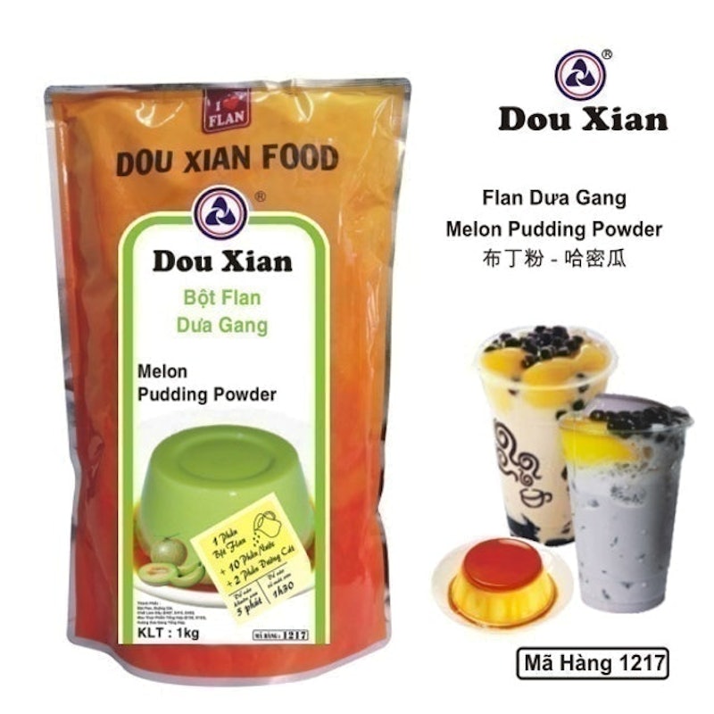 Bột Flan Trà Sữa Dou Xian 3