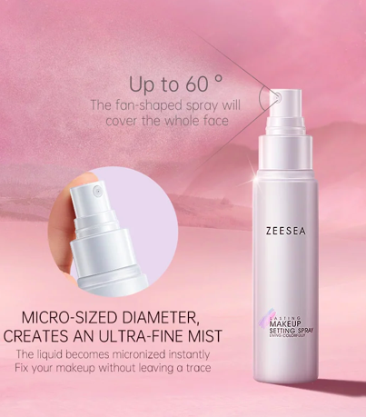 Xịt Trang Điểm Zeesea Milky Way Setting Spray 2