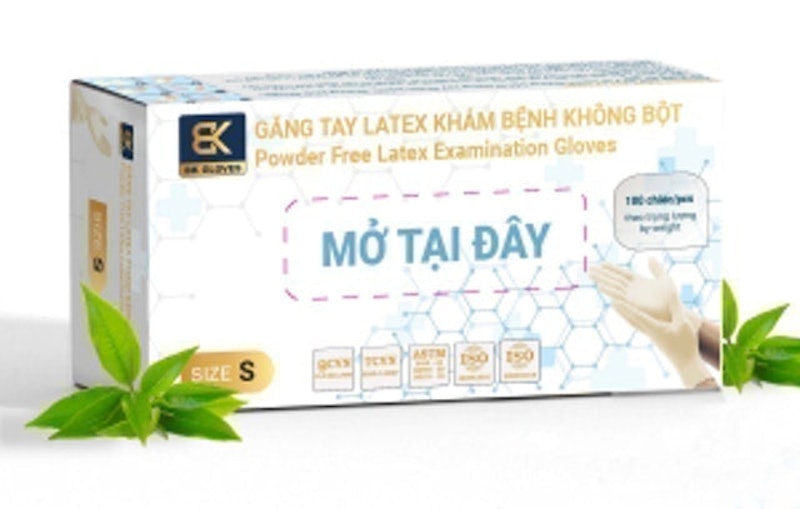 Găng Tay Y Tế Latex Không Bột 1