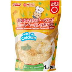 Cháo Tươi Meiwa Vị Cá Hồi Hokkaido, Bắp, Phô Mai