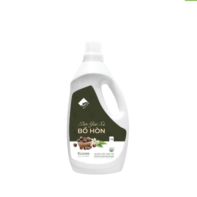 Nước Giặt Xả Hữu Cơ Bồ Hòn Tinh Dầu Bưởi 1