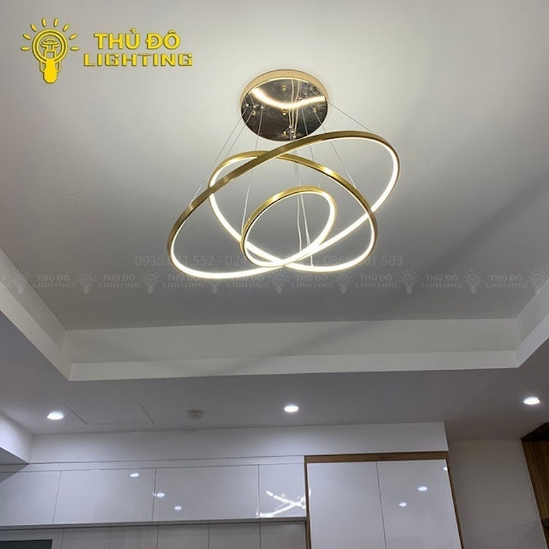 Đèn Thả Trần 3 Vòng Thủ Đô Lighting 1