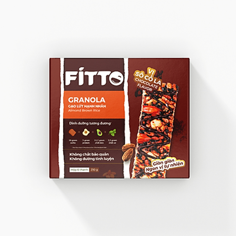 Thanh Hạt FITTO Chocolate Bar 1