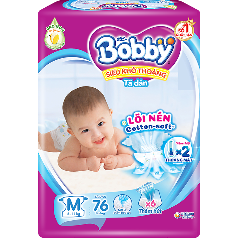 Tã Dán Bobby 3
