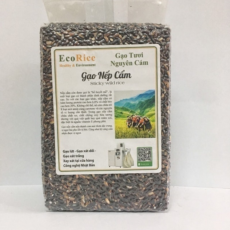 Gạo Nếp Cẩm EcoRice 1