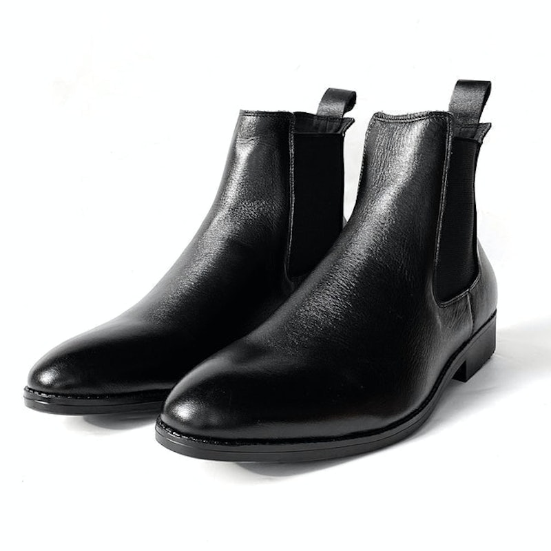 Giày Chelsea Boot Nam Da Bò Thật TEFOSS 5