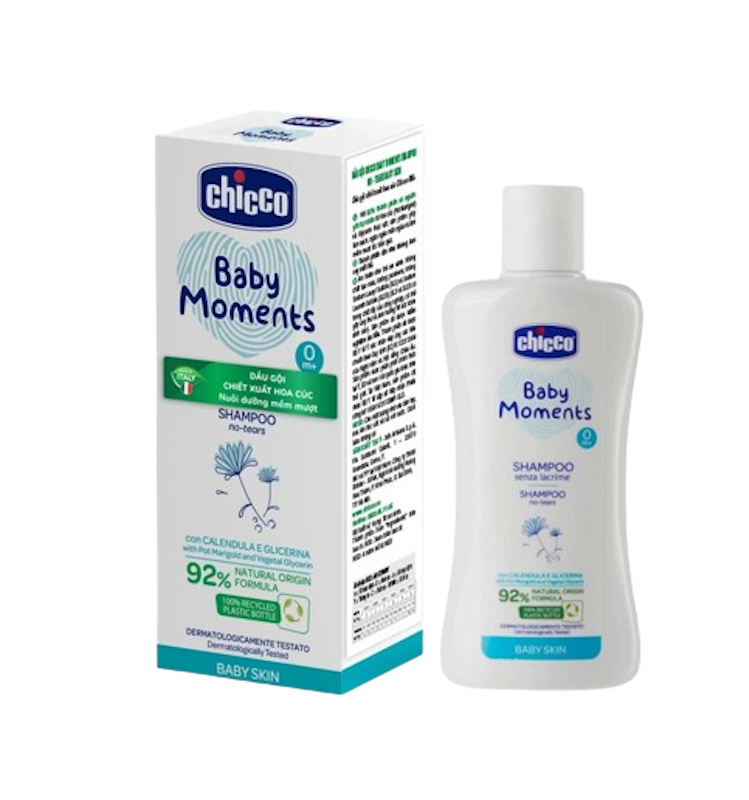 Dầu Gội Chiết Xuất Hoa Cúc Chicco 2