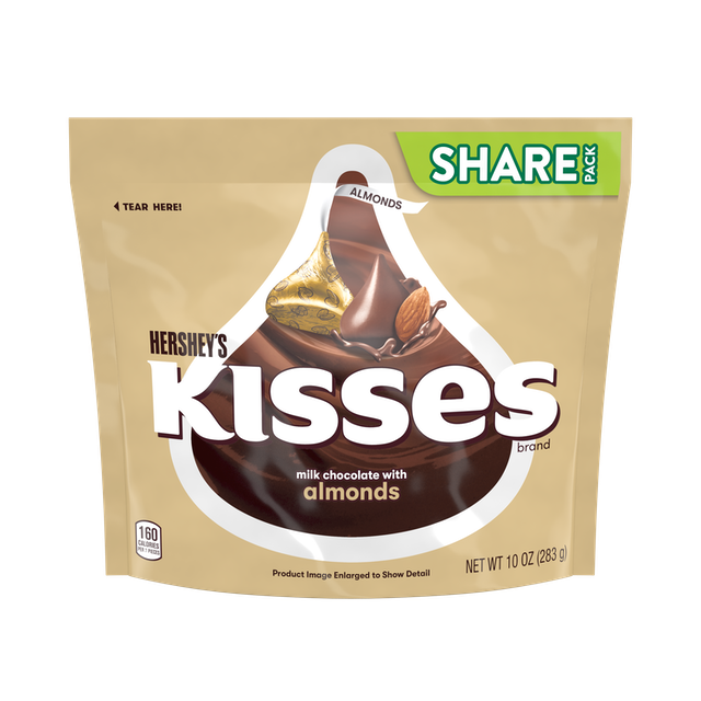 Socola Hạnh Nhân Kisses Milk Chocolate with Almonds 1