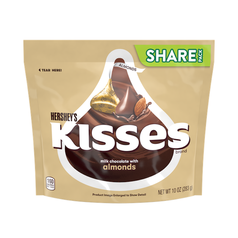 Socola Hạnh Nhân Kisses Milk Chocolate with Almonds 1