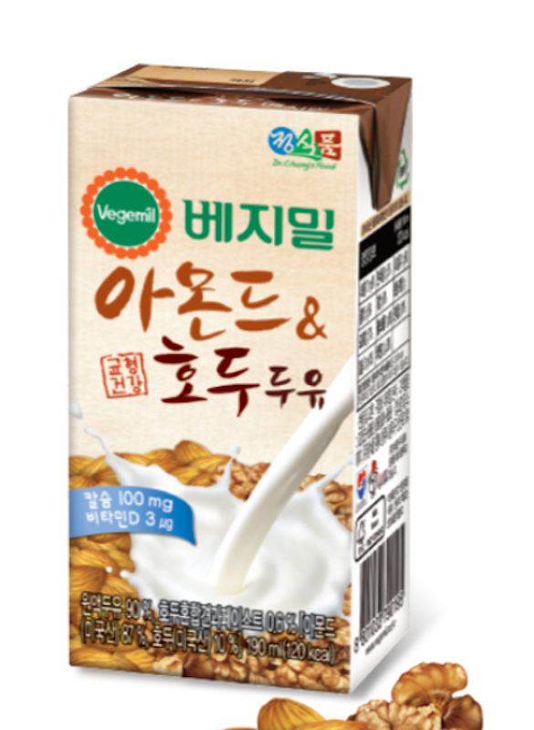 Sữa Đậu Nành Hạt Óc Chó & Hạnh Nhân Vegemil 1