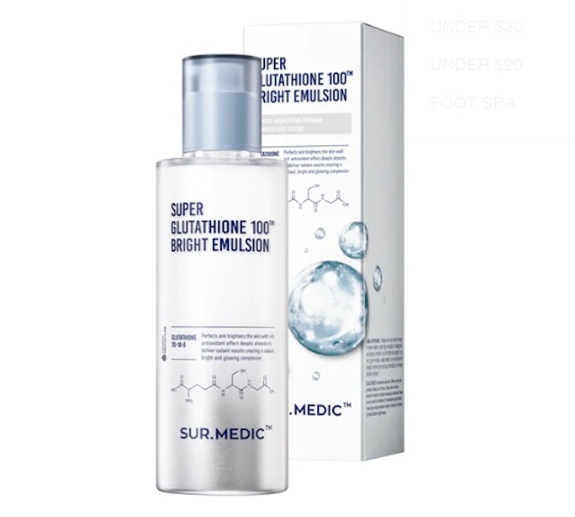 Sữa Dưỡng Trắng Super Glutathione 100 Bright Emulsion 3