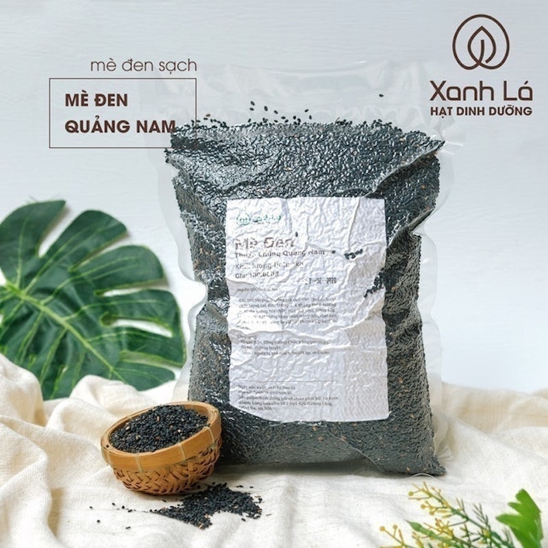 Hạt Vừng Đen Xanh Lá 1
