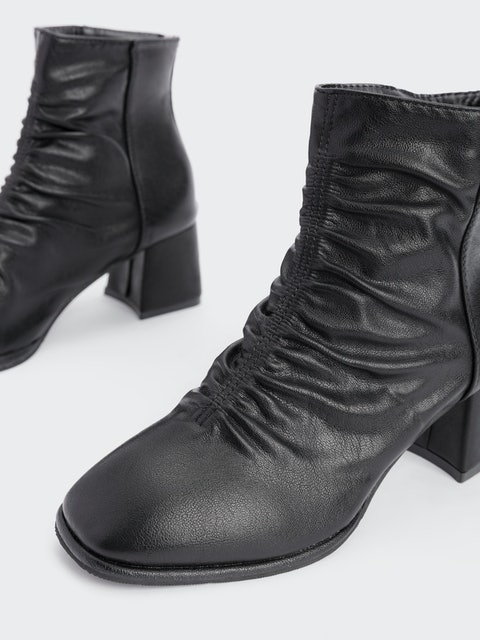 Boot Nữ Da Nhăn Rút 2