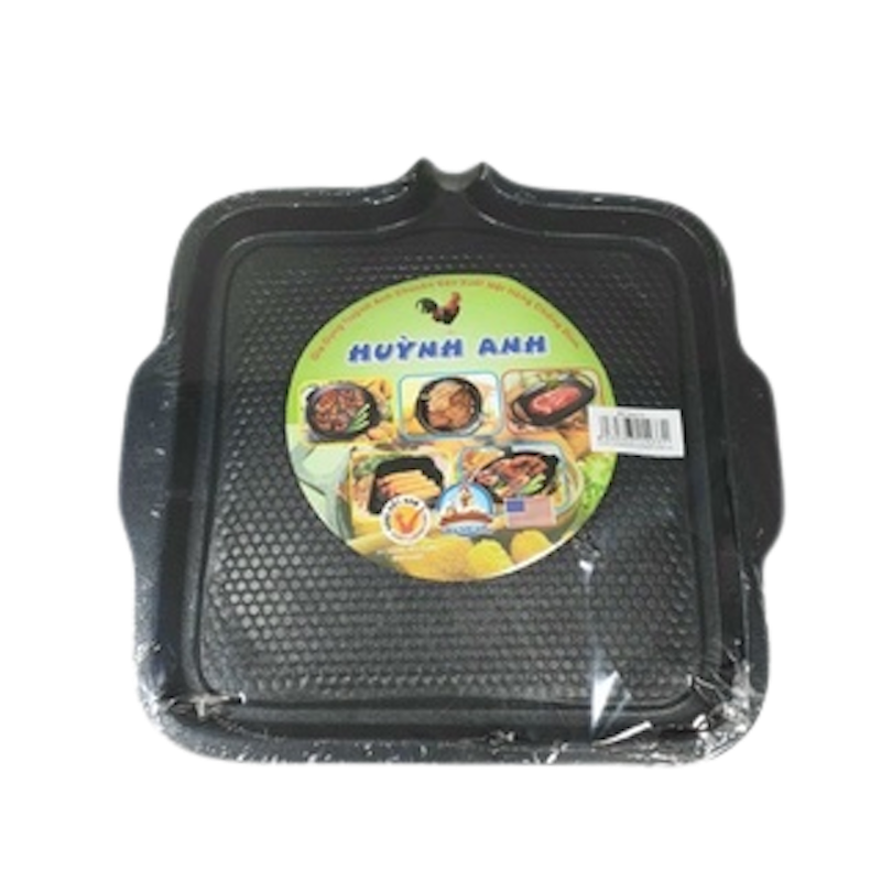 Vỉ Nướng Men Gang Hình Vuông 1