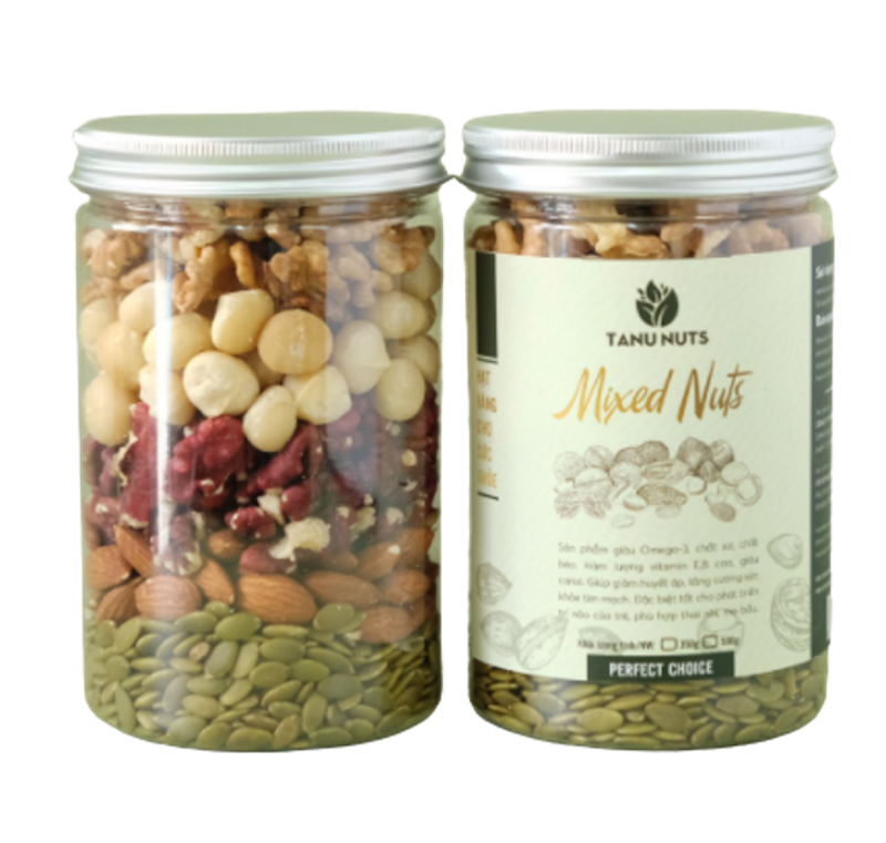 Hạt Dinh Dưỡng Mix 5 Loại Tanu 1