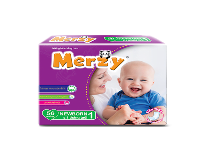 Miếng Lót Sơ Sinh Merzy Newborn 3