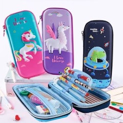 Hộp Bút In Hình 3D Dễ Thương Cho Bé