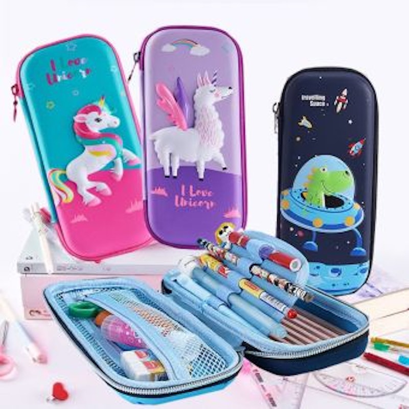 Hộp Bút In Hình 3D Dễ Thương Cho Bé 1