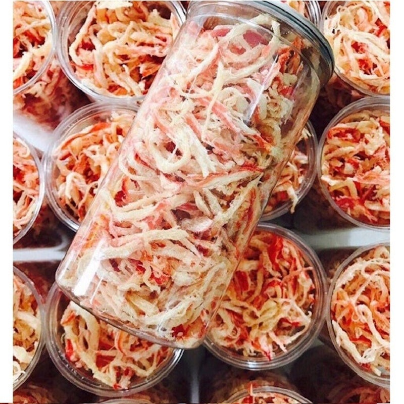 Mực Khô Xé Sợi Hấp Nước Cốt Dừa Viettin 1