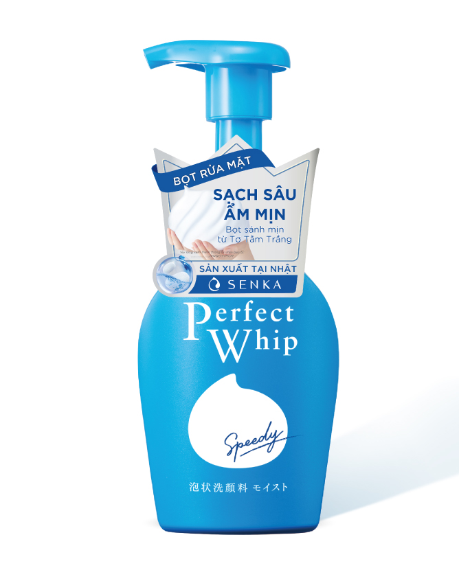 Sữa Rửa Mặt Tạo Bọt Senka Speedy Perfect Whip 1