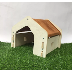 Nhà Chó Gỗ Lắp Ghép