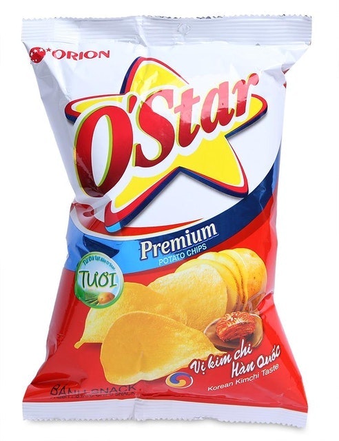 Snack Khoai Tây O'Star Vị Kim Chi 1