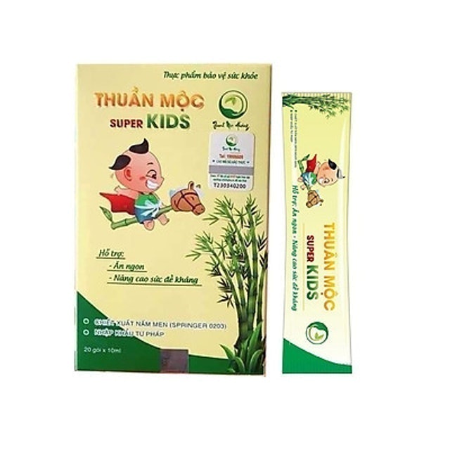 Siro Ăn Ngon Thuần Mộc Super Kids 1