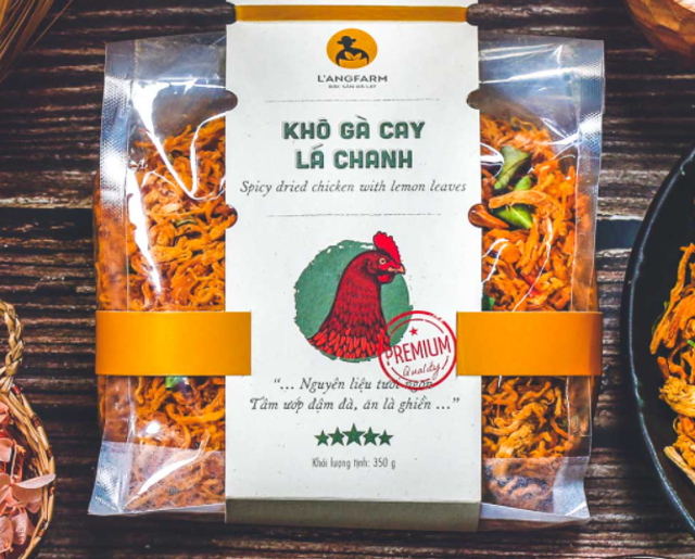 Khô Gà Lá Chanh L'angfarm 2