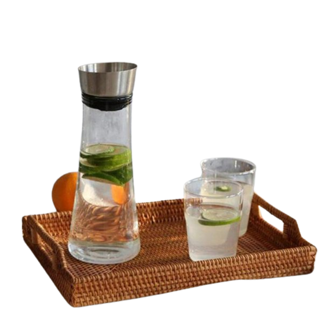 Khay Mây Guột Chữ Nhật Ecohub  2