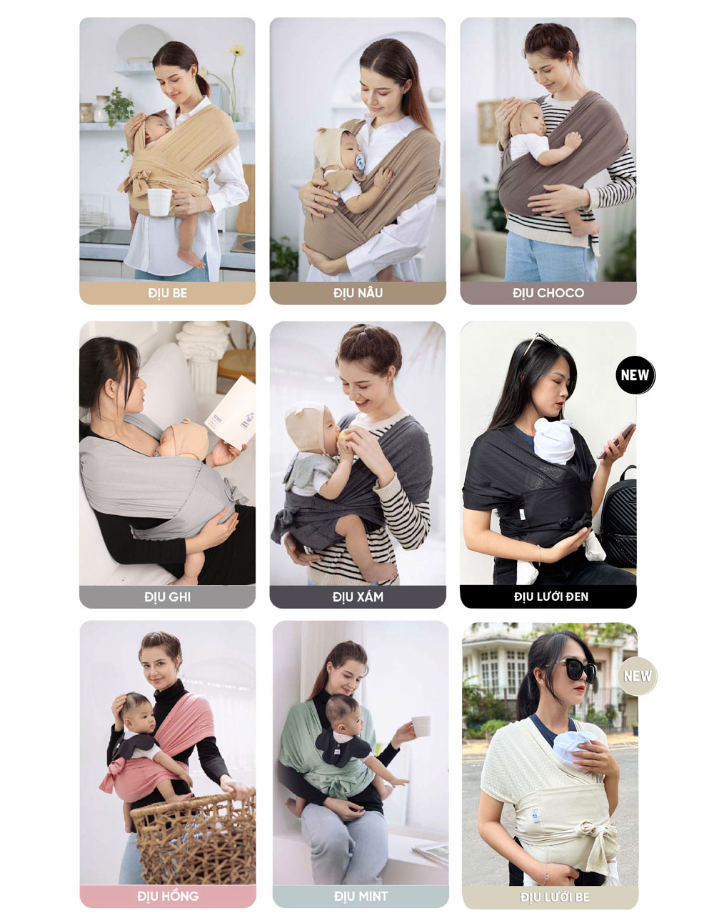 Địu Em Bé Jumy's 4