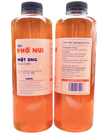 Mật Ong Hoa Cà Phê Tiệm Phố Núi  1