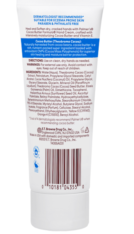 Kem Dưỡng Da Tay Palmers Cocoa Butter Formula 2