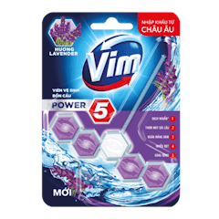 Viên Tẩy Bồn Cầu Vim Power 5