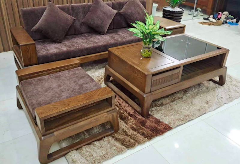 Ghế Sofa Gỗ Ecocor 1