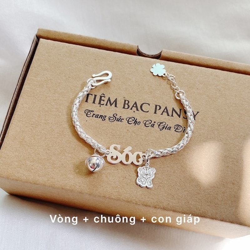 Lắc Bạc Cho Bé 1