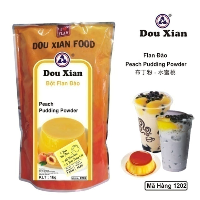 Bột Flan Trà Sữa Dou Xian 1