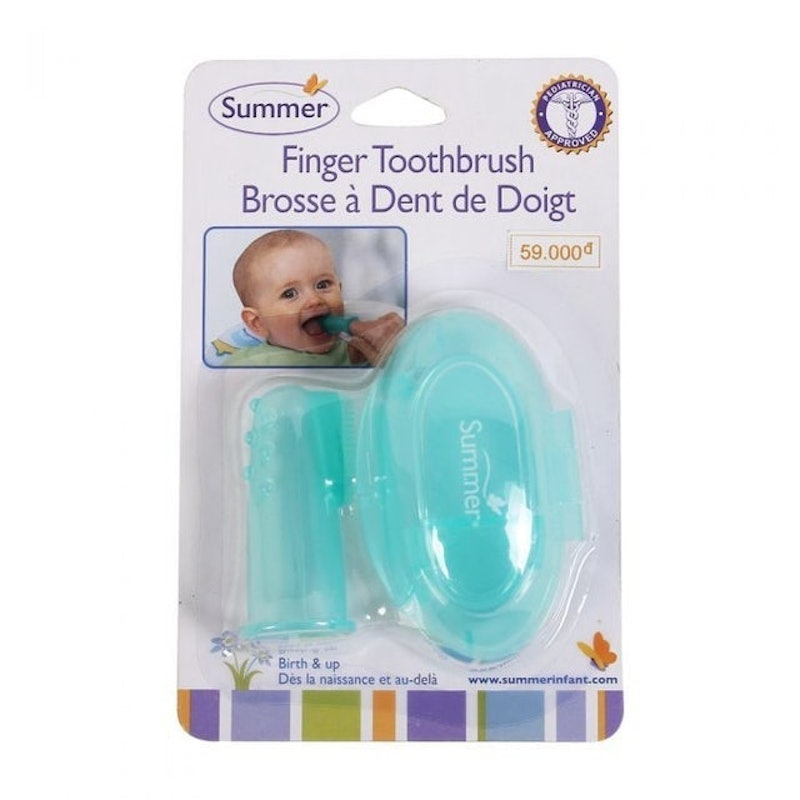 Bàn Chải Đánh Răng Cho Bé Xỏ Ngón Summer Infant 2