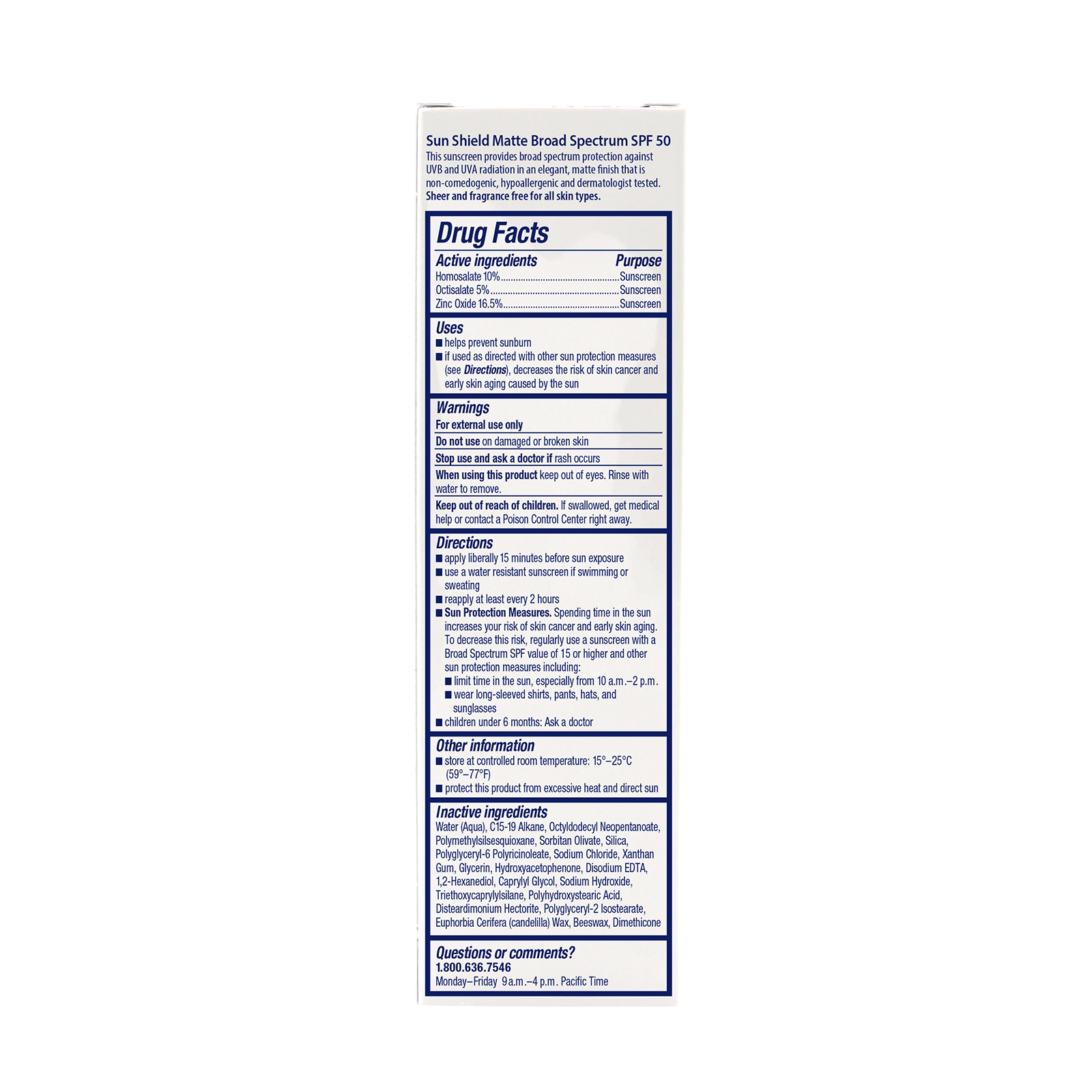Kem Chống Nắng Obagi Sun Shield Matte Broad Spectrum SPF 50 4