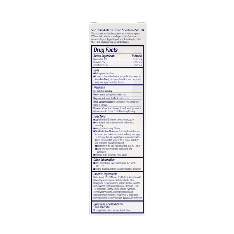 Kem Chống Nắng Obagi Sun Shield Matte Broad Spectrum SPF 50 4